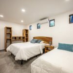 Up to 8 guests Bedroom 3 (2nd floor): Queen bed with shared terrace
